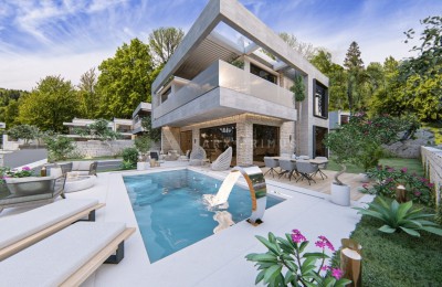 Vila s bazenom na vrhunskoj lokaciji, Umag