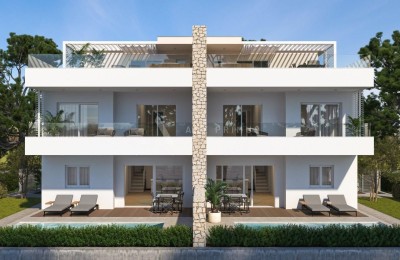 Kuća s bazenom i pogledom na more, Umag okolica