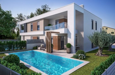 Modern Semi-Detached House for Sale with Pool, Murine, Umag